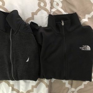 Northface jacket and nautica jacket for boys